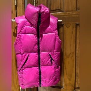 SAM. Girl’s  Pink Puffer Vest